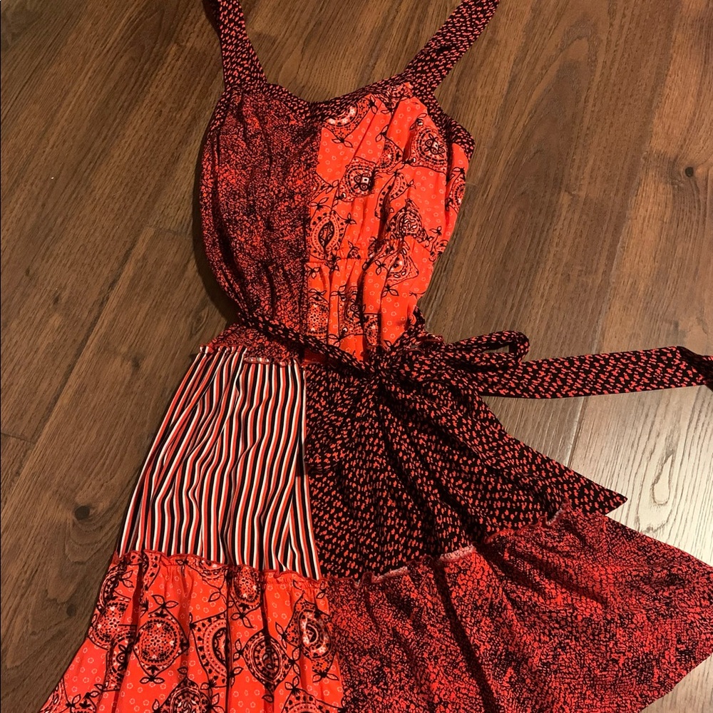 Lane Bryant dress. Size 14. Red & black sundress. Wore 3 times.Great condition.